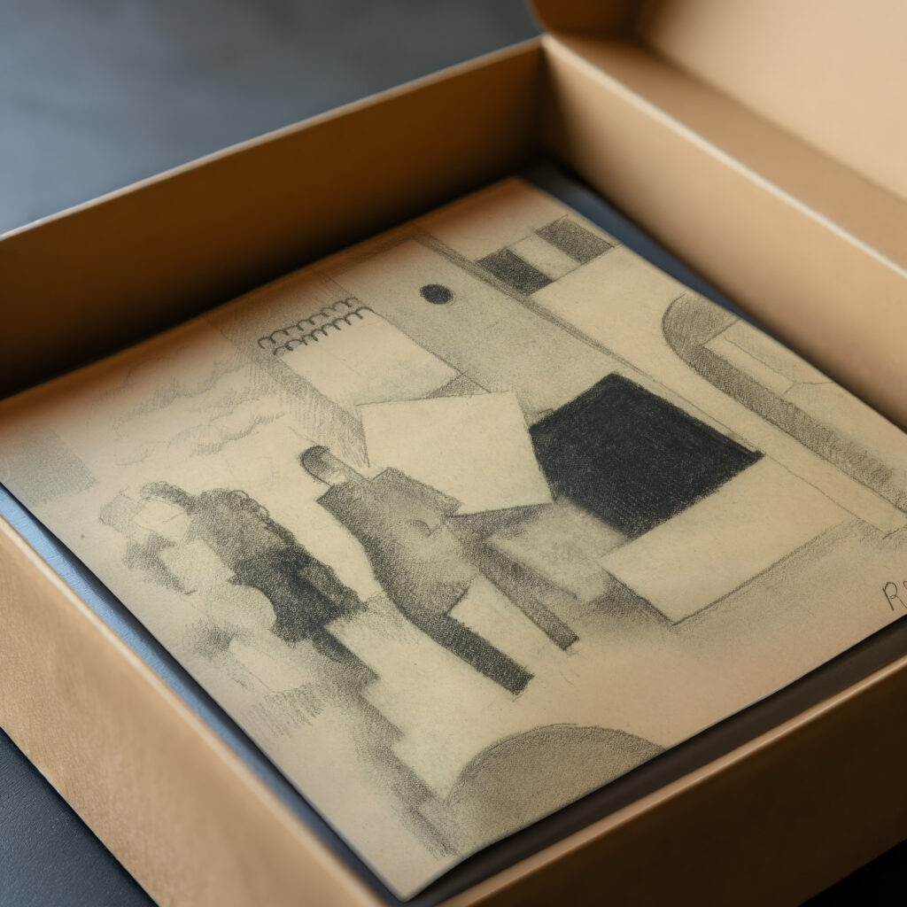 Sans Titre circa 1920 Roger de La Fresnaye video mockup