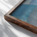 Sans titre Otto Freundlich close up dark wood mockup