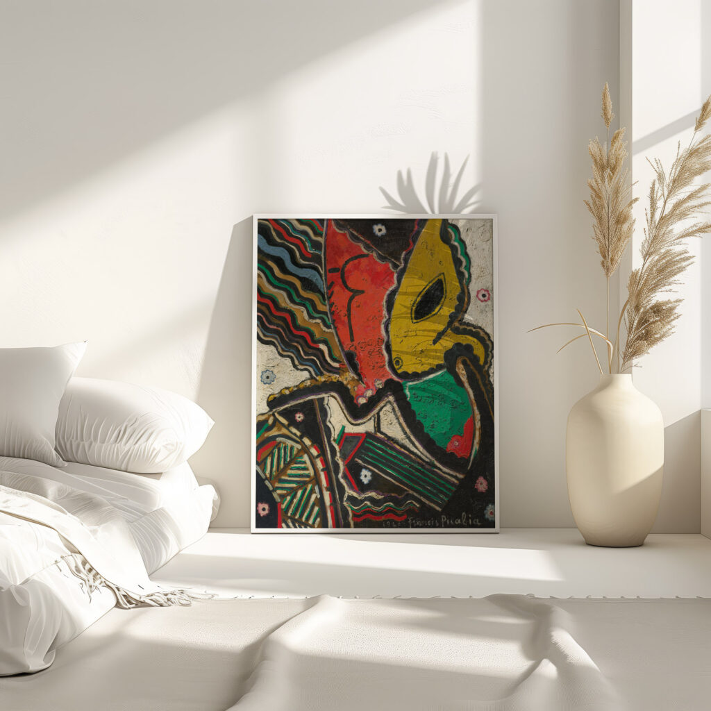 Sans titre Venise 1948 Francis Picabia 4 mockup