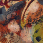 Satirical figure on the Blue Rider 1913 August Macke 8 mockup