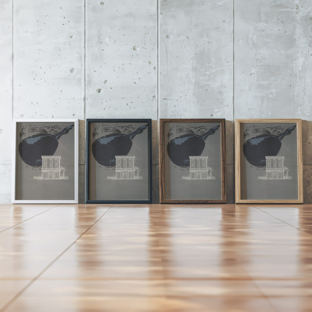 Save our heritage 1965 Unknown framed posters mockup