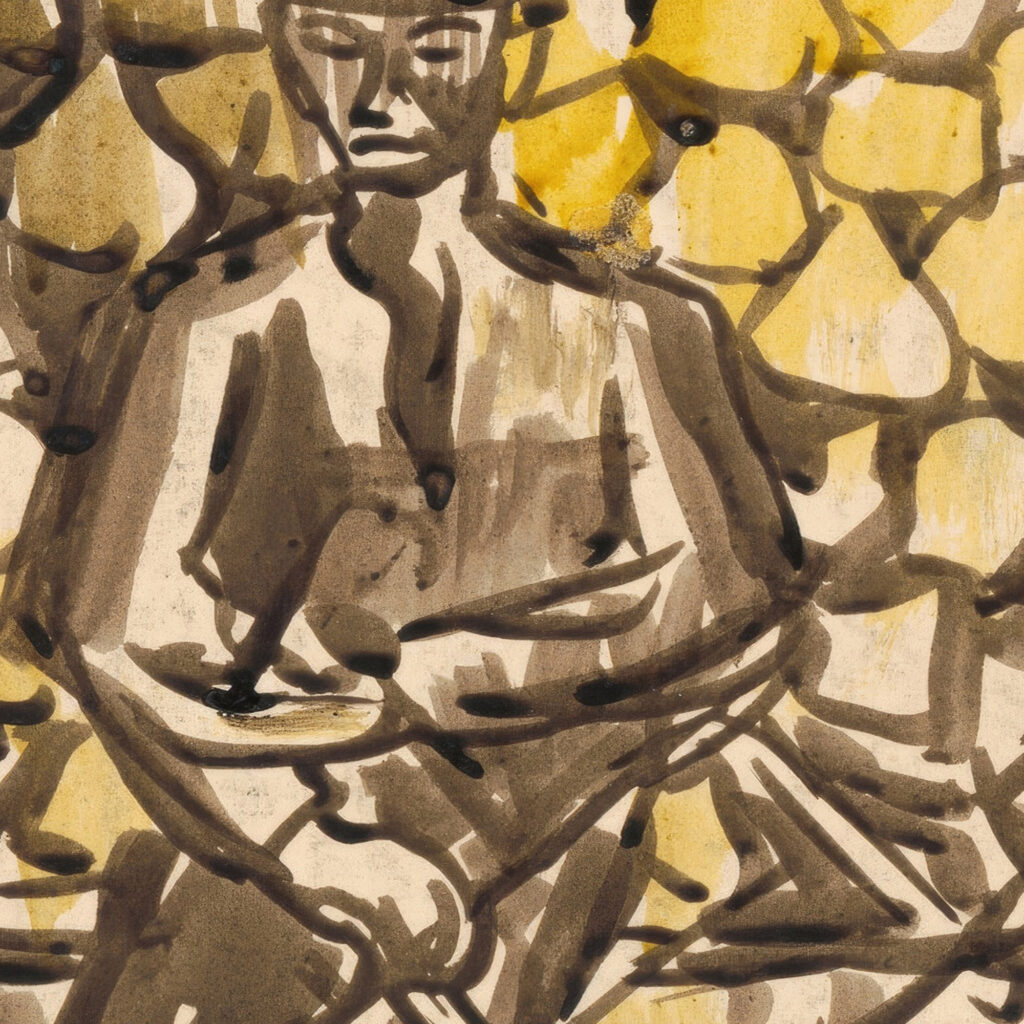 Sawing Wood 1940–1944 Arnold Peter Weisz Kubincan 8 mockup