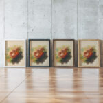 Scarlet 1808 Mary Gartside framed posters mockup