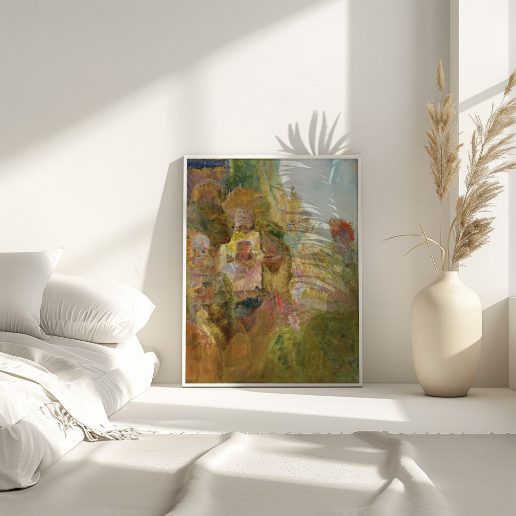 Scene carnavalesque circa 1890 James Ensor 4 mockup