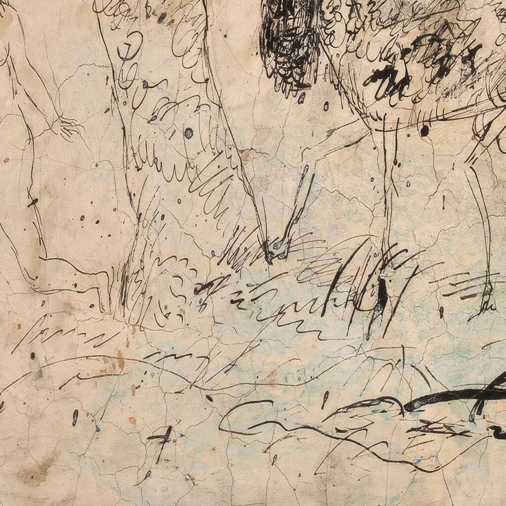 Scene in Paradise 1924 Tadeusz Makowski 8 mockup