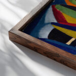 Scheherazade 1915 Henry Lyman Sayen close up dark wood mockup