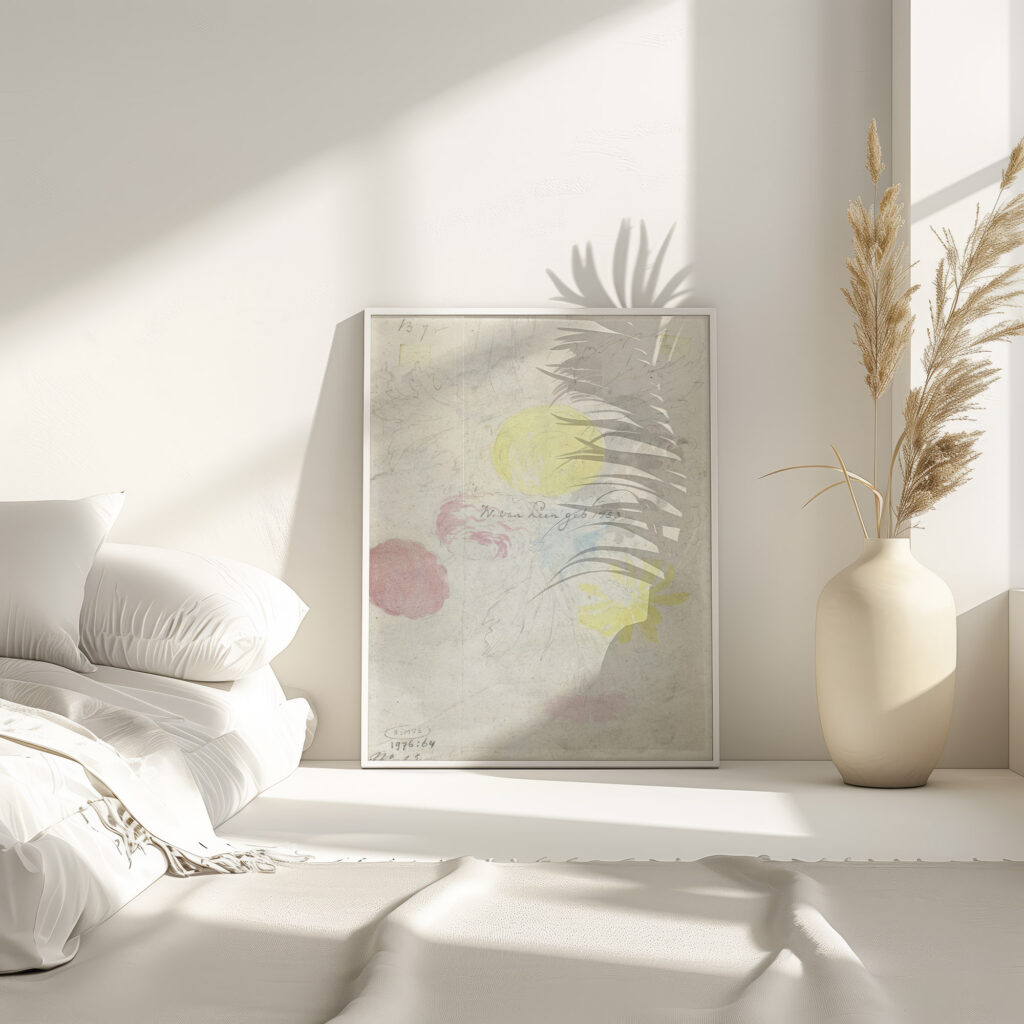 Schets van een boeket 1763 Willem van Leen 4 mockup