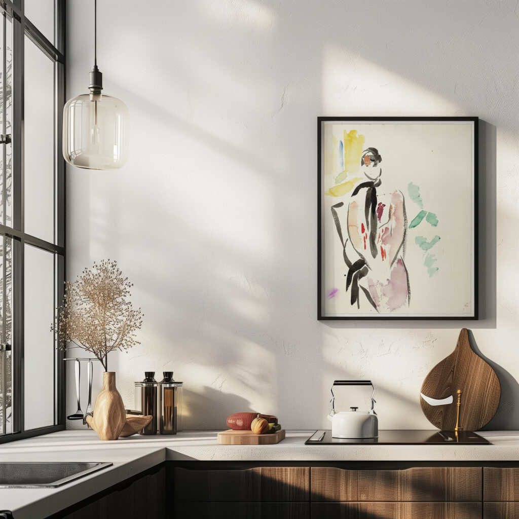 Schets voor een portret van mevrouw De Carniere Wouters echtgenote van de kunstenaar 1892 1916 Rik Wouters 6 mockup