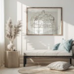 Schetsblad met paarden 1891 Leo Gestel 5 mockup