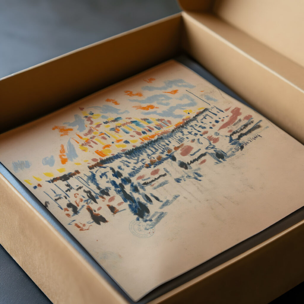 Scheveningen Jules Schmalzigaug video mockup