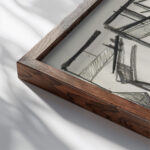 Schip op een werfhelling 1906 Reijer Stolk 1 close up dark wood mockup