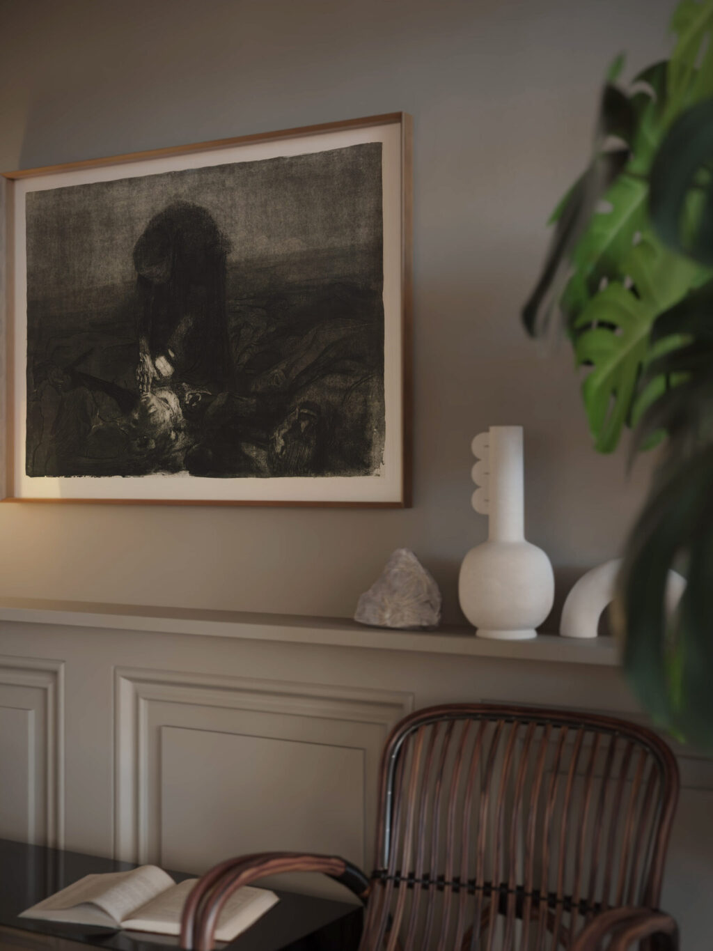 Schlachtfeld 1907 Kathe Kollwitz video mockup