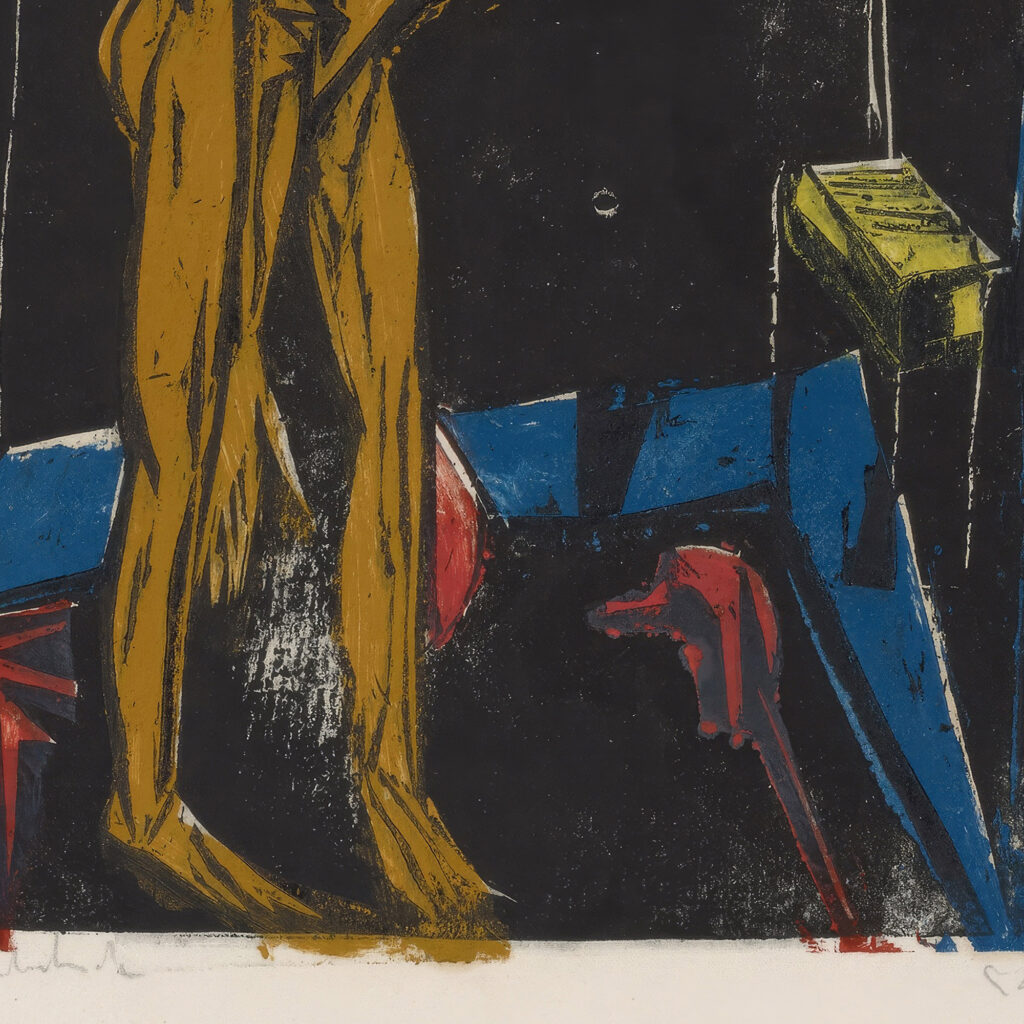 Schlemihl in der Einsamkeit des Zimmers 1915 Ernst Ludwig Kirchner 8 mockup