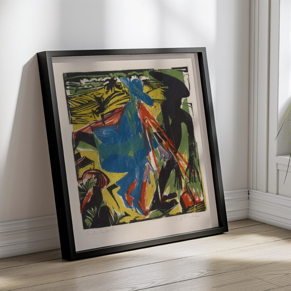 Schlemihls Begegnung mit dem Schatten 1915 Ernst Ludwig Kirchner 4 mockup