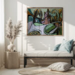 Schleuse im Berliner Tiergarten circa 1919 Anton Kerschbaumer 5 mockup