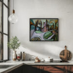 Schleuse im Berliner Tiergarten circa 1919 Anton Kerschbaumer 6 mockup