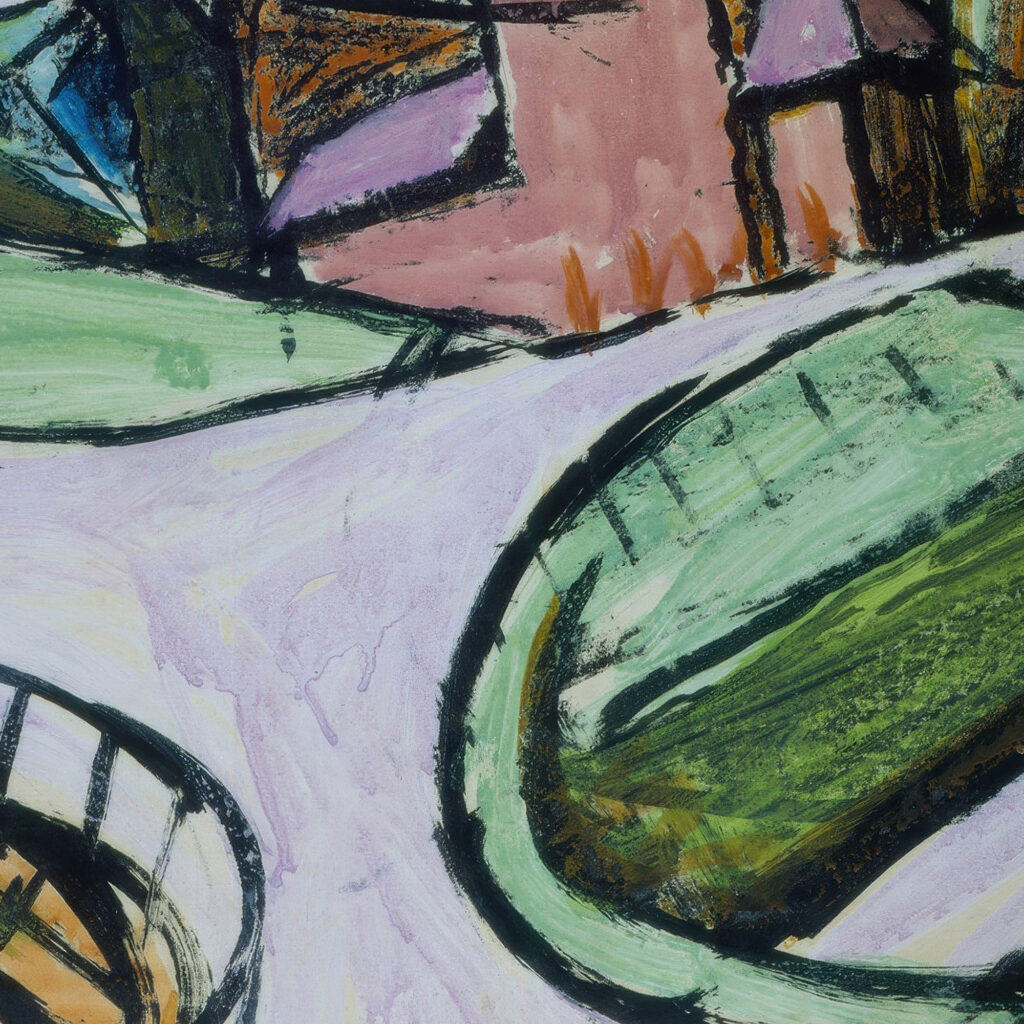 Schleuse im Berliner Tiergarten circa 1919 Anton Kerschbaumer 8 mockup