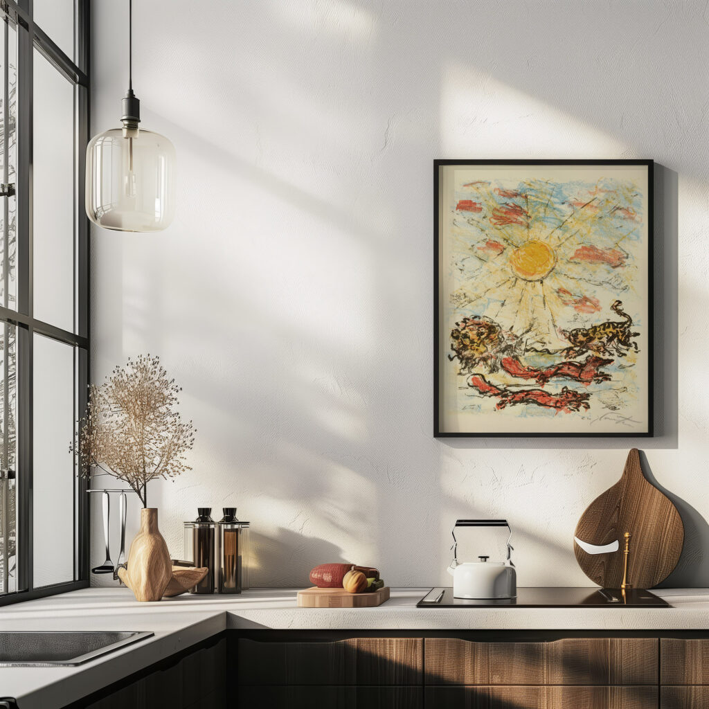 Schlussseite aus der Folge ‘Reinecke Fuchs 1920 Lovis Corinth 6 mockup