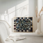 Schneeschipper Snow Shovellers circa 1919 Arthur Segal 4 mockup