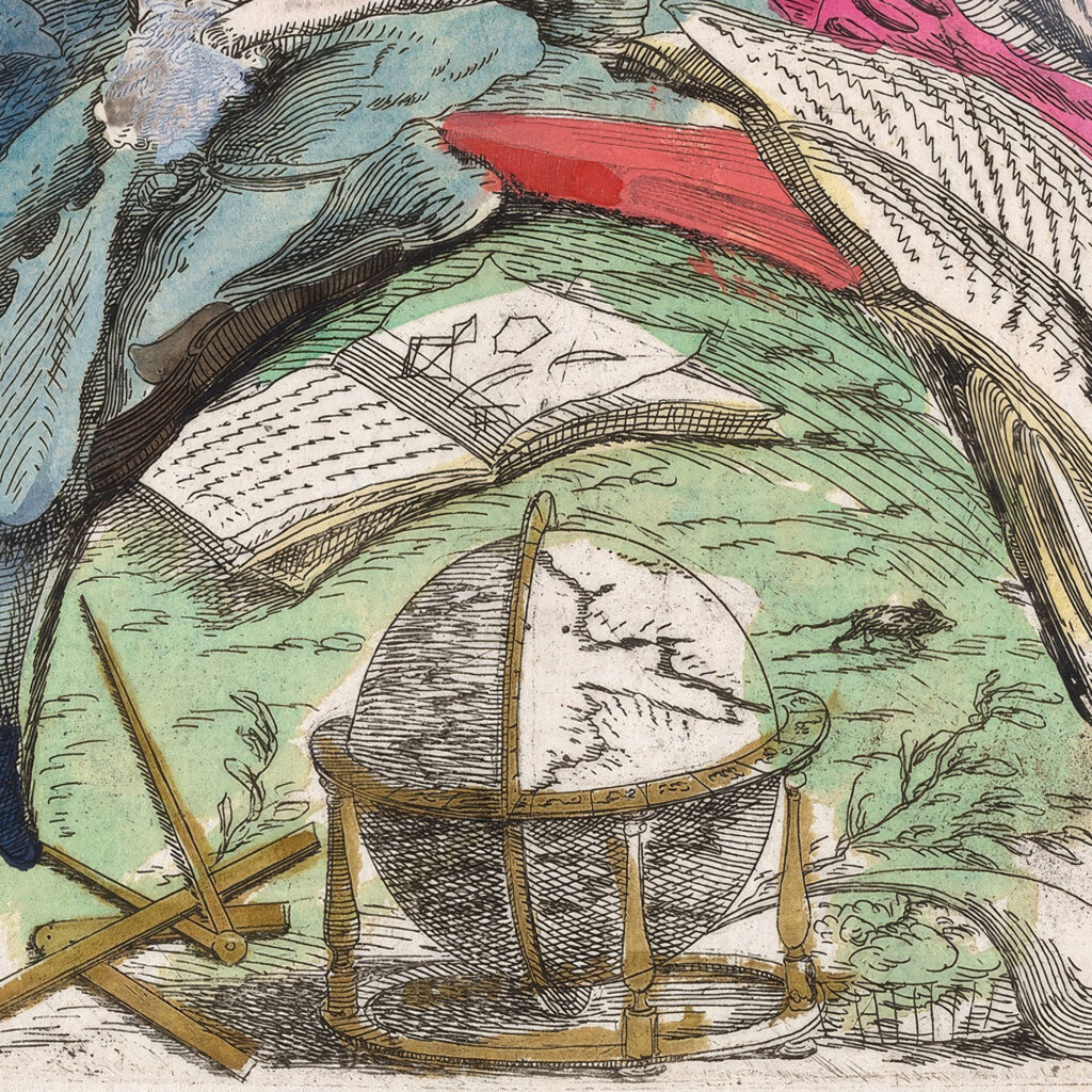 Scholars Consulting Books and a Globe c. 1747 Giovanni Francesco Costa 8 mockup