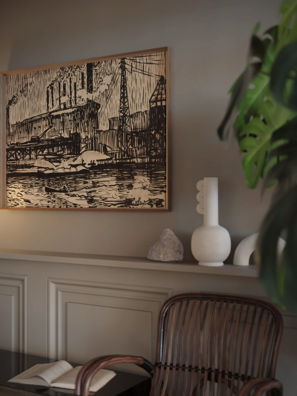 Schuylkill no. 5 Henry Lyman Sayen video mockup