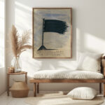 Schwarze Trauerfahne 1948 Karl Wiener 5 mockup