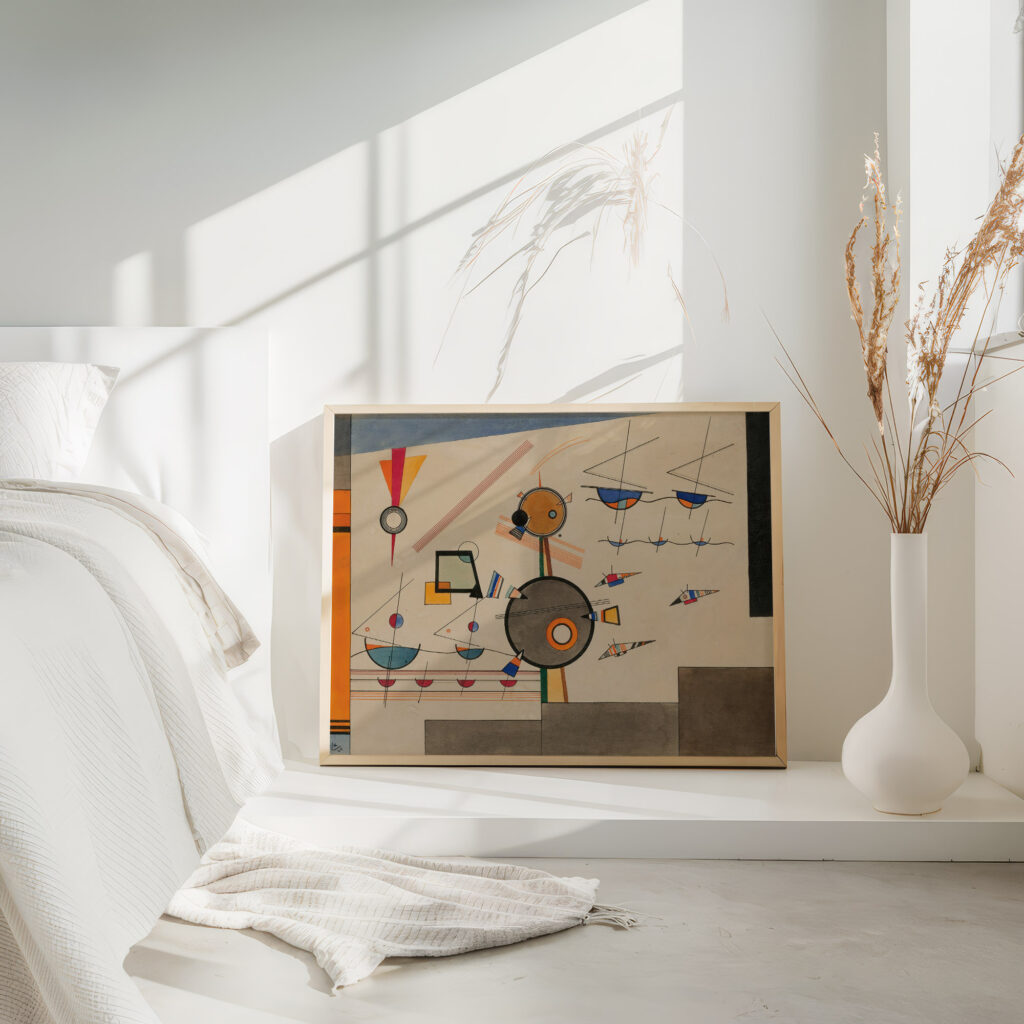 Schweben Floating 1924 Wassily Kandinsky 4 mockup