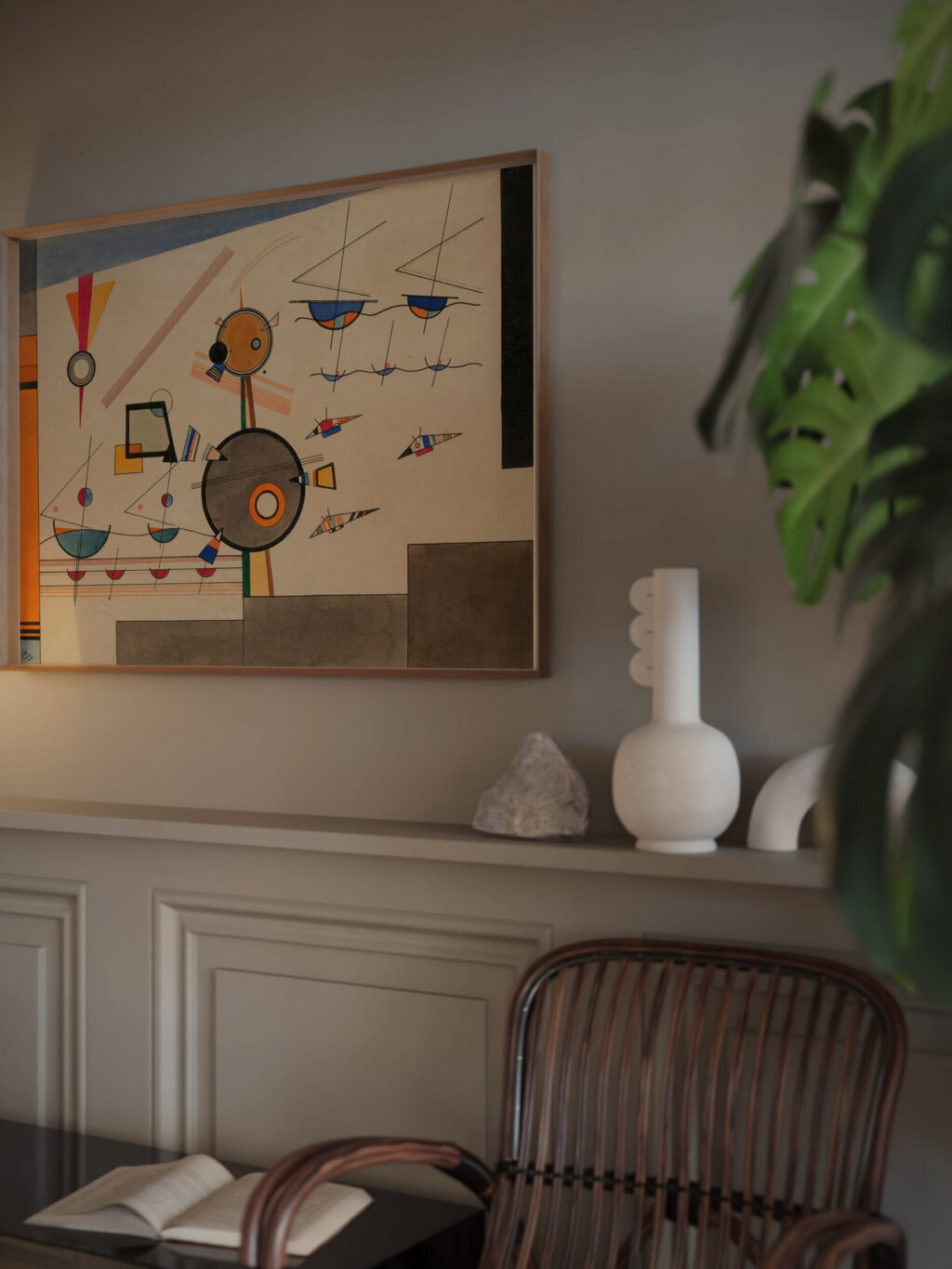 Schweben Floating 1924 Wassily Kandinsky video mockup