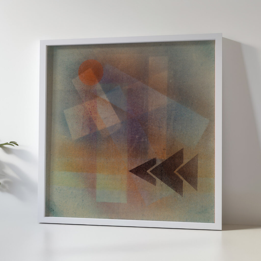 Schwere Spitzen 1928 Wassily Kandinsky 5 mockup