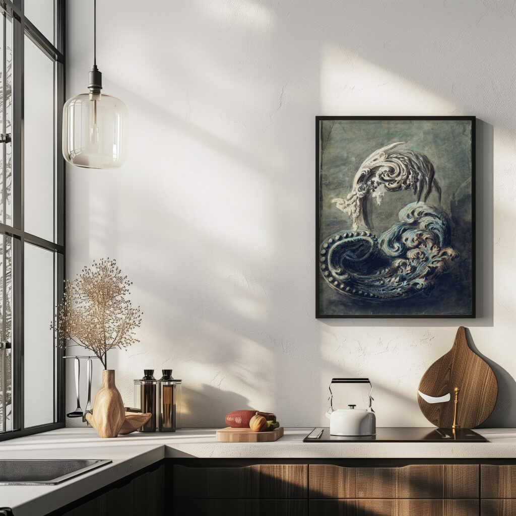 Scroll Ornament 1768 Francois Cuvillies the Younger 6 mockup