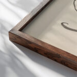 Sculptural Studies 1910 1915 Henri Gaudier Brzeska close up dark wood mockup