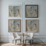 Seamstresses 1917 Zygmunt Waliszewski framed posters mockup