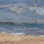 Seascape the sun behind a cloud 1910 Tadeusz Makowski 8 mockup