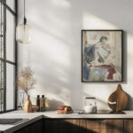 Seated Woman in an Interior c. 1916 Reijer Stolk 6 mockup