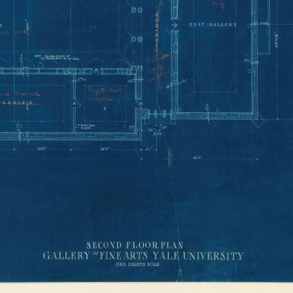 Second Floor Plan Gallery of Fine Arts Yale University 1929 Egerton Swartwout 8 mockup