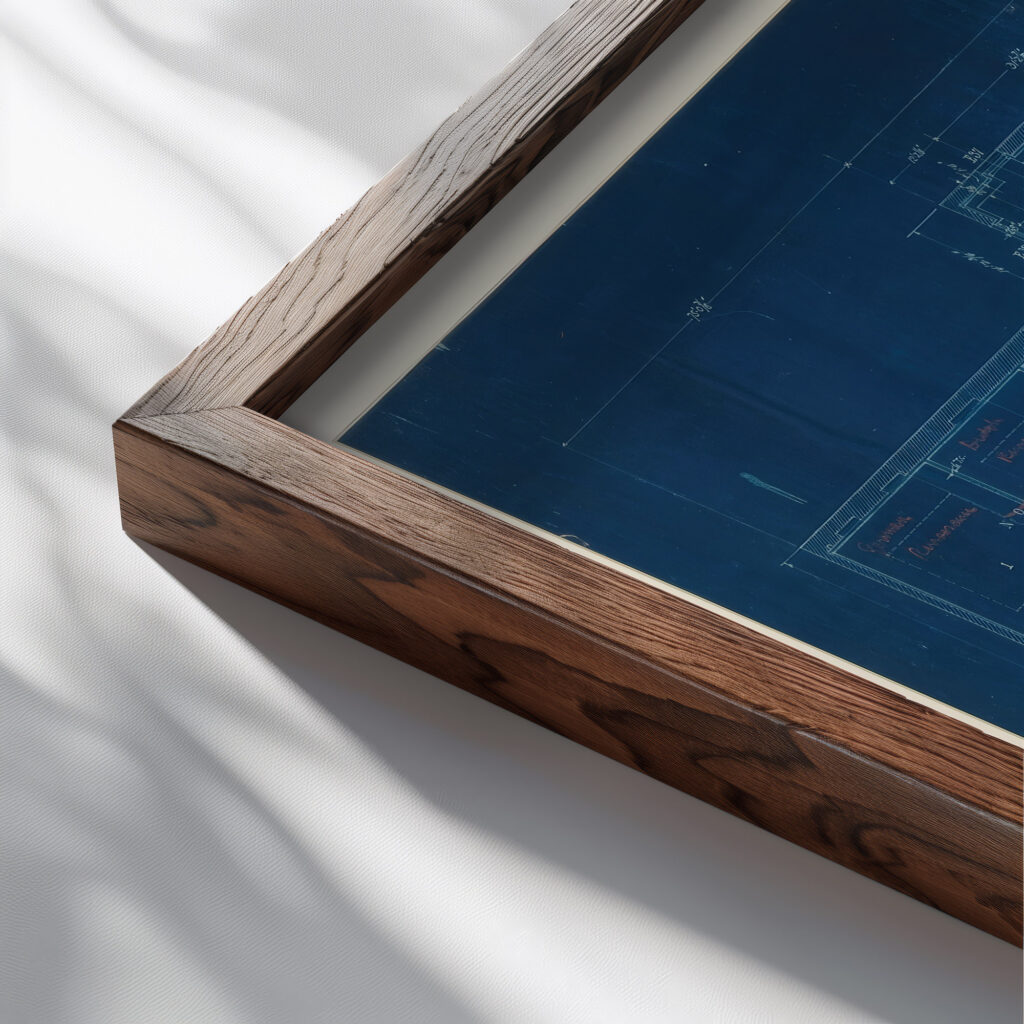 Second Floor Plan Gallery of Fine Arts Yale University 1929 Egerton Swartwout close up dark wood mockup