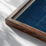 Second Floor Plan Gallery of Fine Arts Yale University 1929 Egerton Swartwout close up dark wood mockup