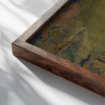 Sedliacky dvor 1922 Konstantin Bauer close up dark wood mockup