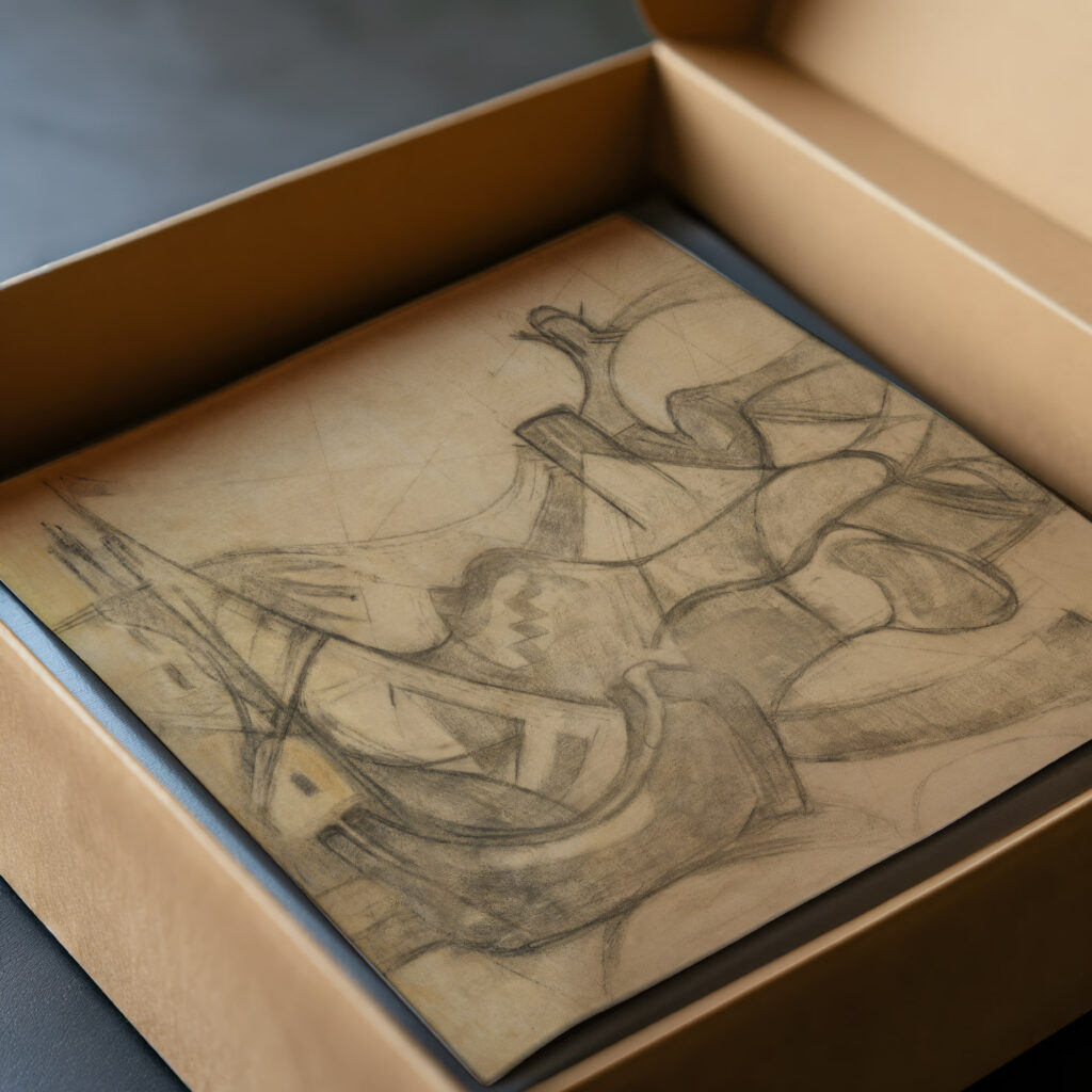 Segelboote vor Knokke 1913 Adolf Holzel video mockup