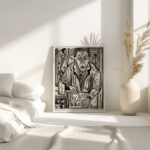 Selbstbildnis holzschneidend 1921 Ernst Ludwig Kirchner 4 mockup