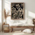 Selbstbildnis mit Pinseln 1925 Hermann Scherer 5 mockup