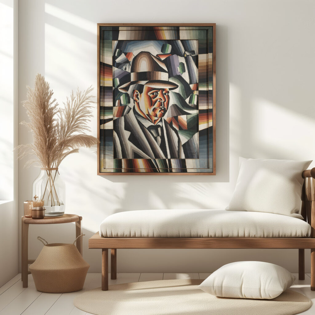 Selbstportrat 1921 Arthur Segal 5 mockup