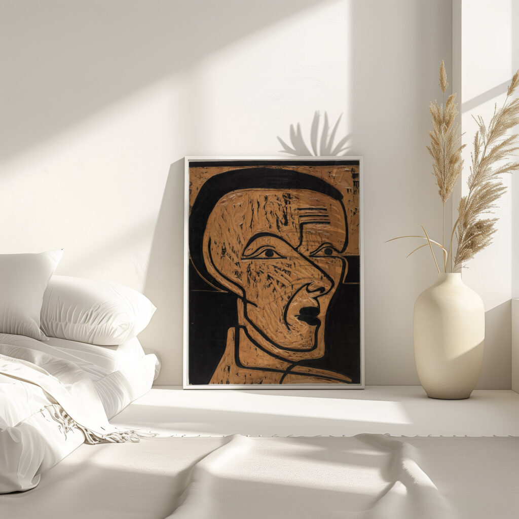 Selbstportrat Zeichnungsstock 1932 Ernst Ludwig Kirchner 4 mockup