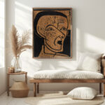 Selbstportrat Zeichnungsstock 1932 Ernst Ludwig Kirchner 5 mockup