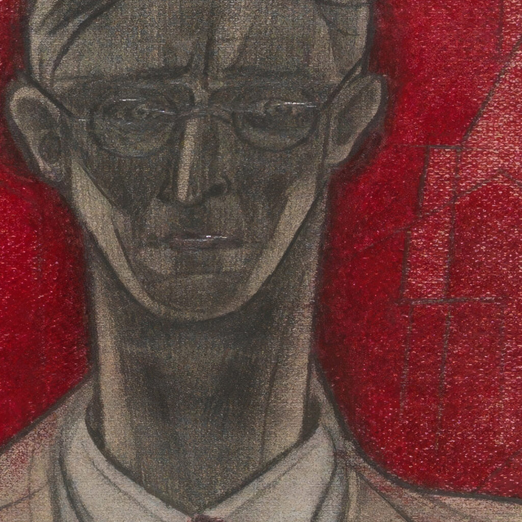 Selbstportrat mit Jupiter und Saturn 1940 Karl Wiener 8 mockup