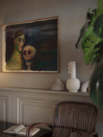 Selbstportrat mit dem Tod around 1932 Karl Wiener video mockup