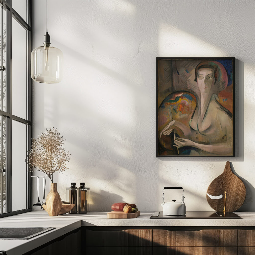 Self Portrait 1917 Alice Bailly 6 mockup