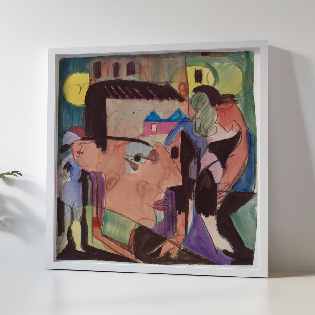 Self Portrait 1928 Ernst Ludwig Kirchner 5 mockup
