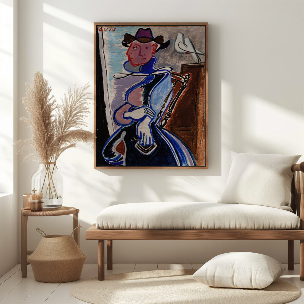 Self Portrait 1940s Karin Luts 5 mockup