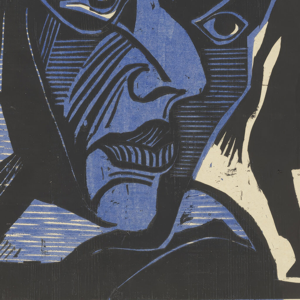 Self Portrait Melancholy of the Mountains 1929 Ernst Ludwig Kirchner 8 mockup